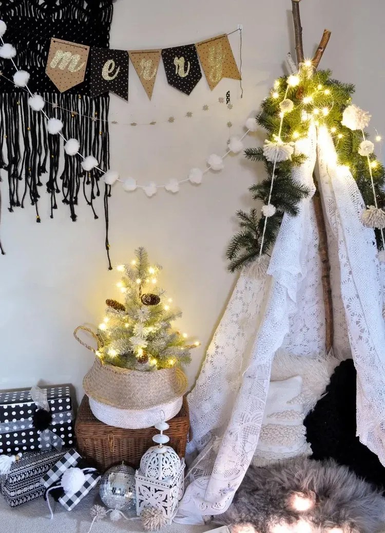 boho christmas decor ideas Original Boho Christmas Decor Ideas That Combine Chic and Freedom