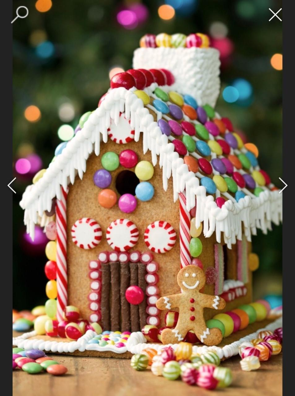 christmas gingerbread house decor Pin by Linda Newkumet on Children art Homemade gingerbread house