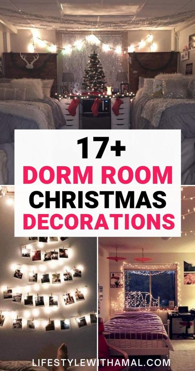 christmas decor for dorm room 10 magical dorm room decor ideas for christmas Artofit