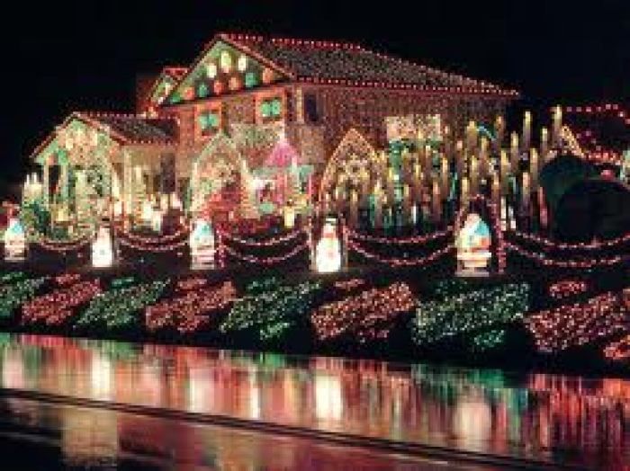 griswold christmas decorations outdoor Christmas Holiday Décor Griswold Style Exterior christmas lights