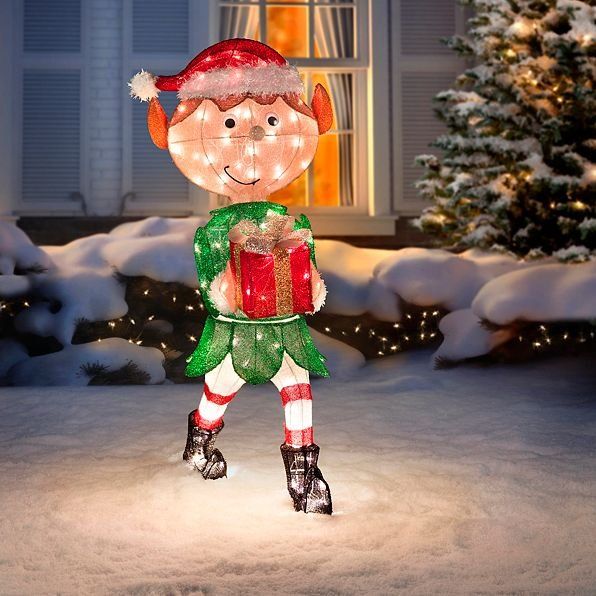 elf outdoor christmas decor Christmas Elf Lawn Decorations 2021 Best Christmas Tree 2021