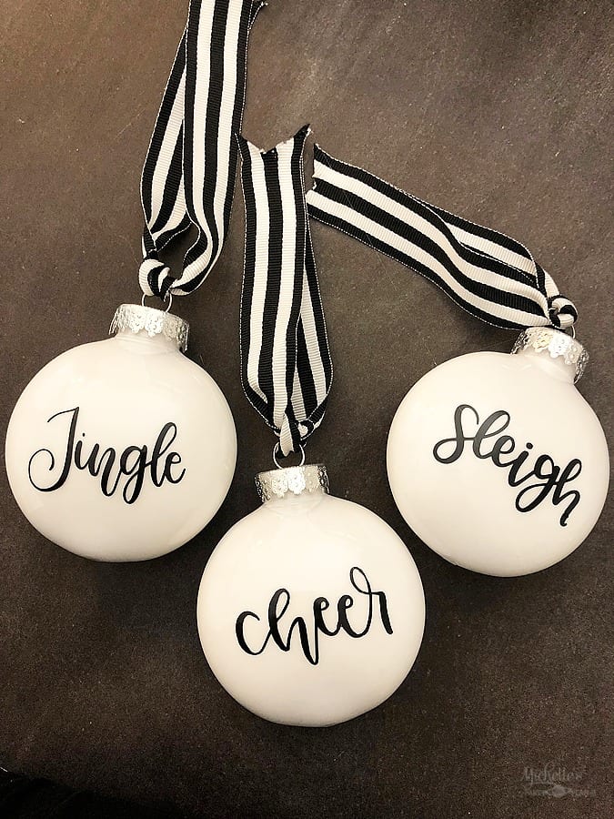 christmas ornament ideas cricut How to Make Simple DIY Christmas Ornaments with Cricut Michelle's