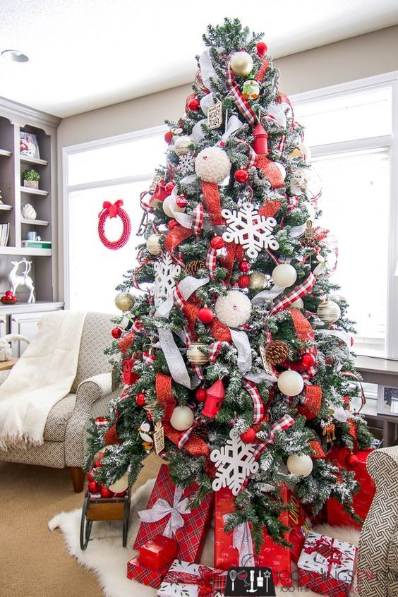 red and white christmas decor ideas 30+ Red And White Christmas Decorations Ideas HomeDecorish