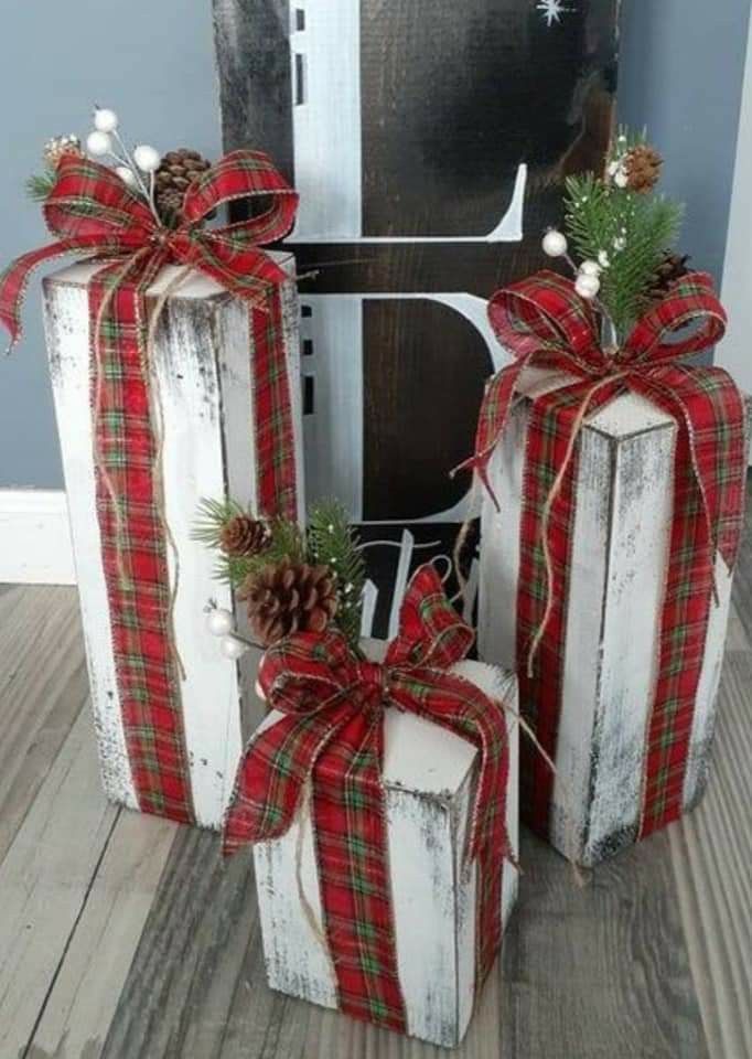 christmas decoration ideas outdoor diy Pin von Jill Harris Neal auf Holiday ideas and more Dekoration