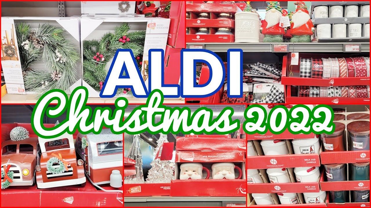 aldi christmas decor 2024 ALDI CHRISTMAS DECOR SHOP WITH ME NEW ALDI FINDS THIS WEEk! in 2022