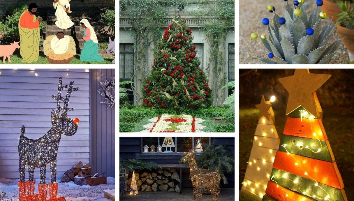 christmas decorations garden ideas 52 New great garden decorating ideas for Christmas that will boost the