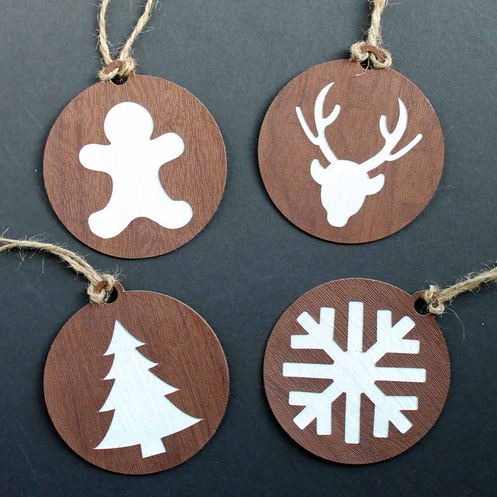 christmas ornament ideas cricut 16+ Easy Cricut Christmas Ornaments Projects * Color Me Crafty