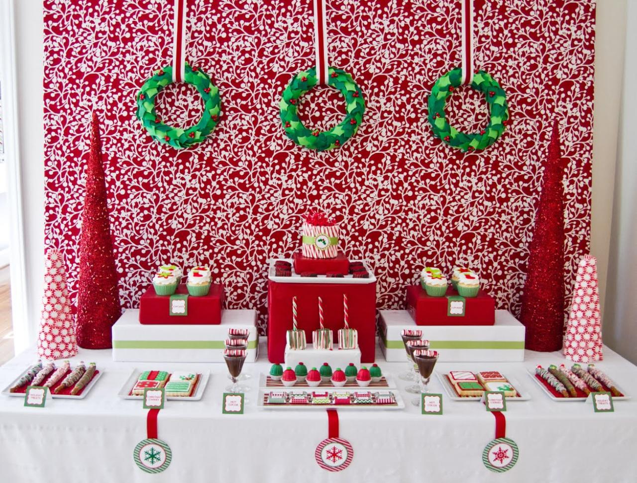 christmas party decor themes 21 Of the Best Ideas for Holiday Party Decorating Ideas Home, Family