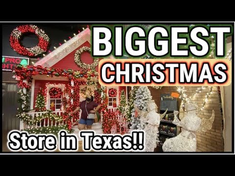 christmas decor stores in houston BIGGEST CHRISTMAS STORE IN TEXAS CHRISTMAS DECOR 2020 DECORATORS