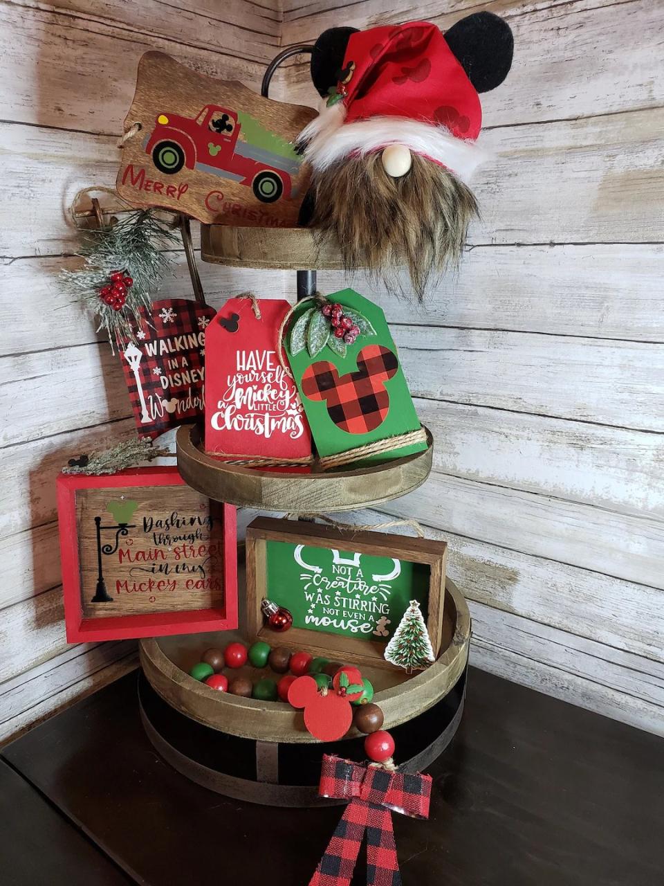 disney mickey christmas decor Disney Christmas, Mickey Christmas Décor, Christmas Mickey Gnome