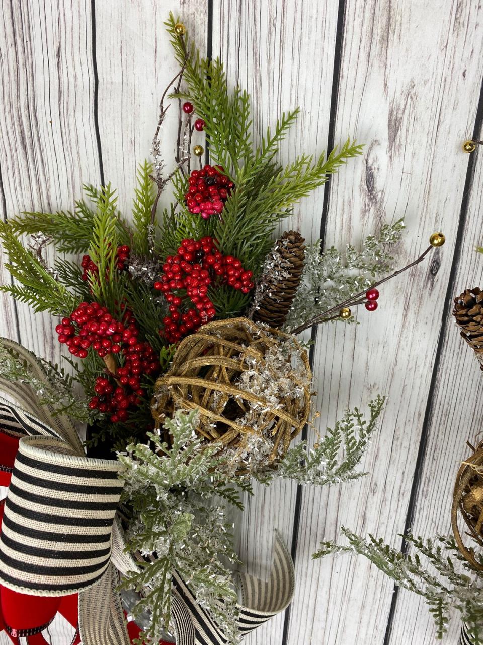 galvanized metal christmas decor Galvanized Metal Wall Decor Farmhouse Christmas Decor Winter Etsy