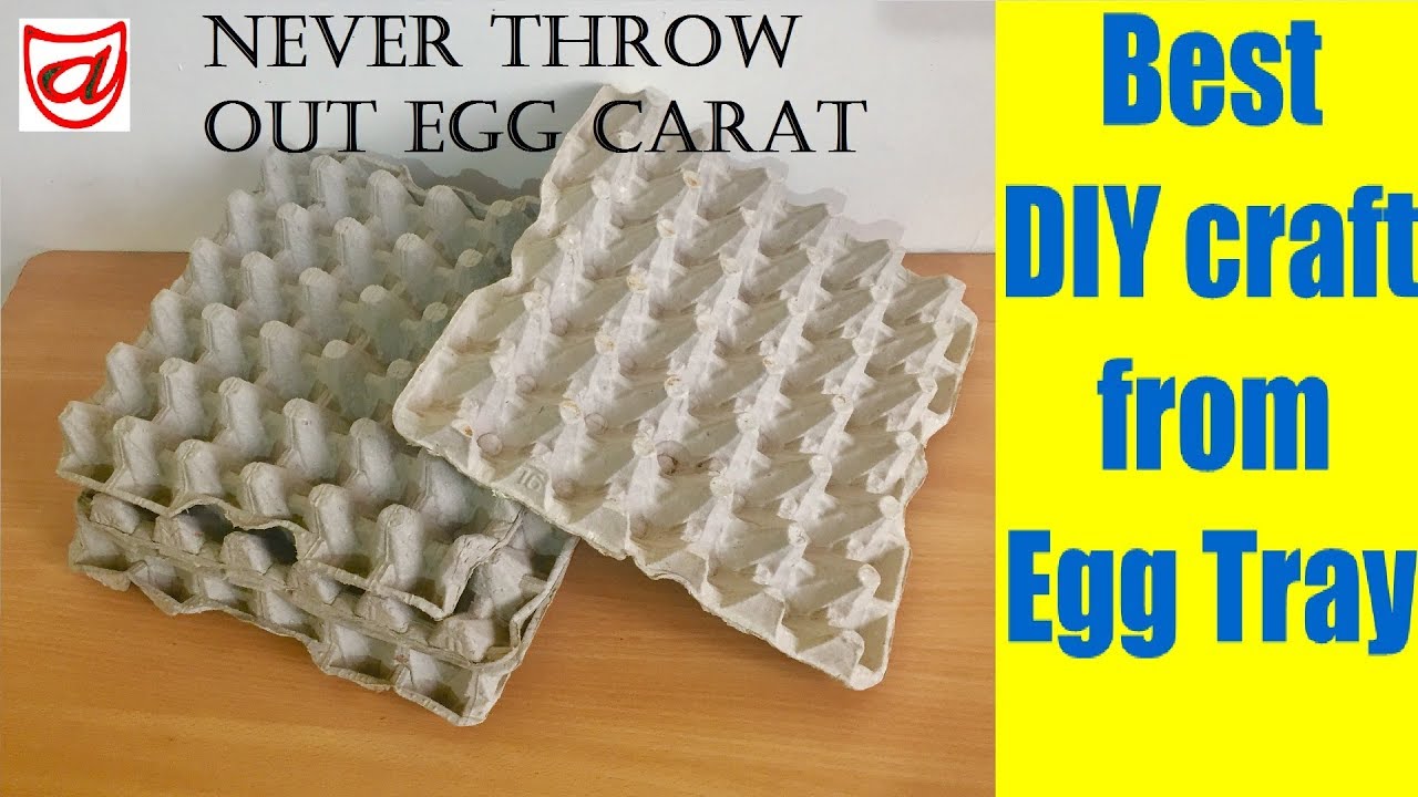 christmas decor using egg tray What Can You Make With Egg Trays At Home DIY Discovers