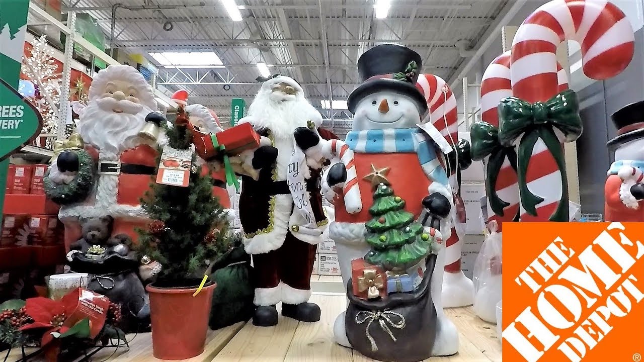 christmas decor at home depot CHRISTMAS DECOR AT HOME DEPOT CHRISTMAS SHOPPING ORNAMENTS