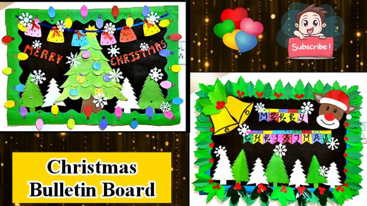 christmas decoration ideas for school board Christmas School Bulletin Board Day Display Idea Notice Ideas You