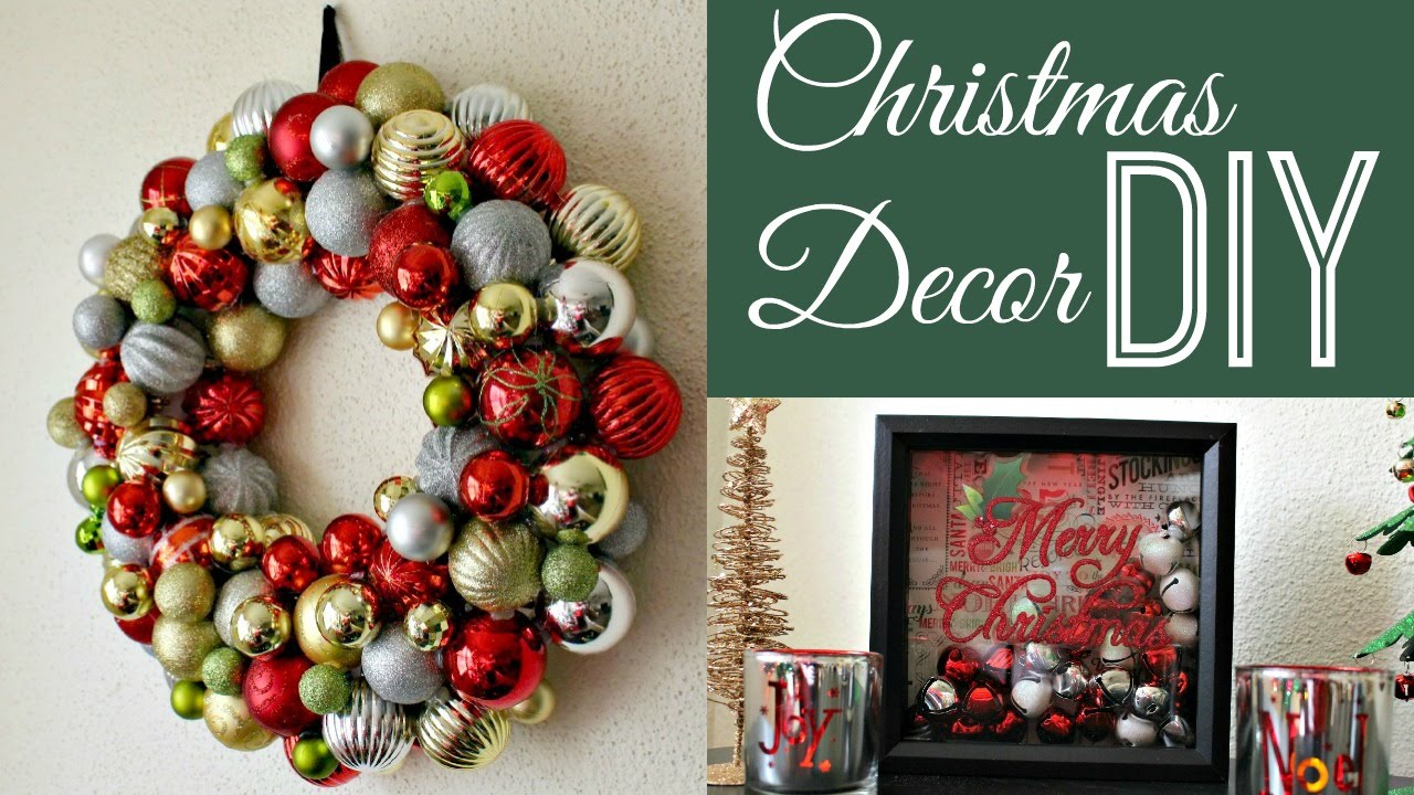 christmas decoration ideas youtube DIY Christmas Decorations Collab DazzleDust08 YouTube