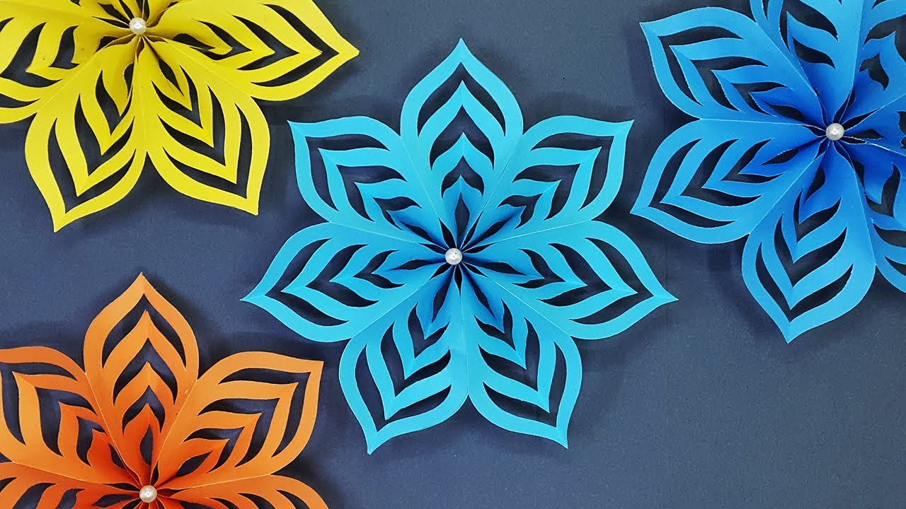 christmas decorations you can make with paper How to Make Paper Stars for Christmas Decoration DIY Christmas