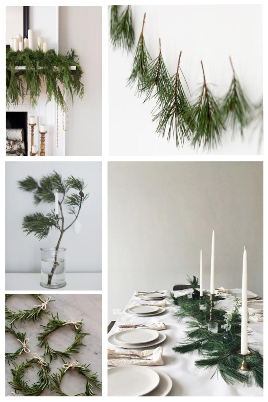 christmas decoration ideas natural natural christmas decorations for your home — Caroline Burke Burkatron