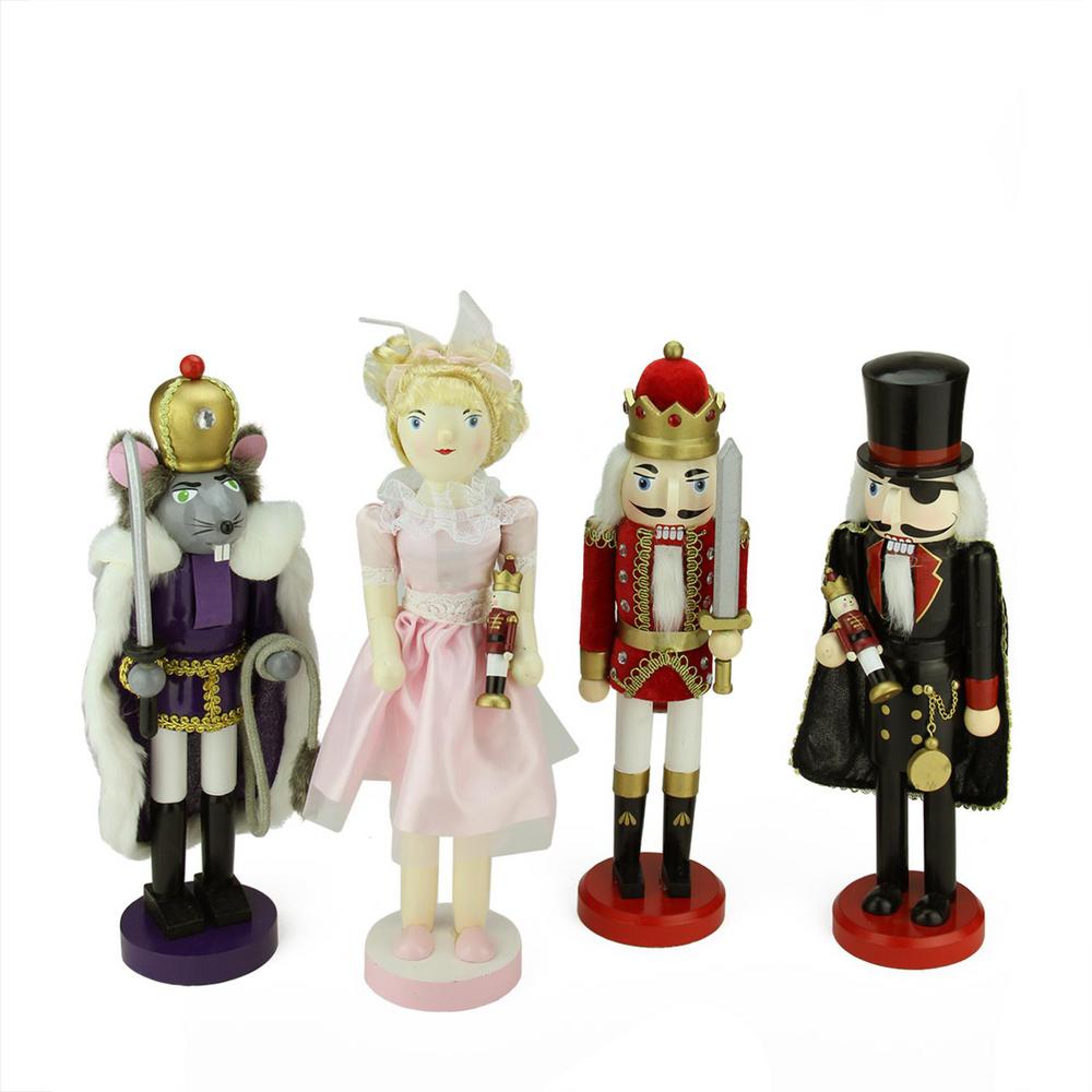 nutcracker ballet christmas decor Northlight 14.25 in. Decorative Wooden Nutcracker Suite Ballet