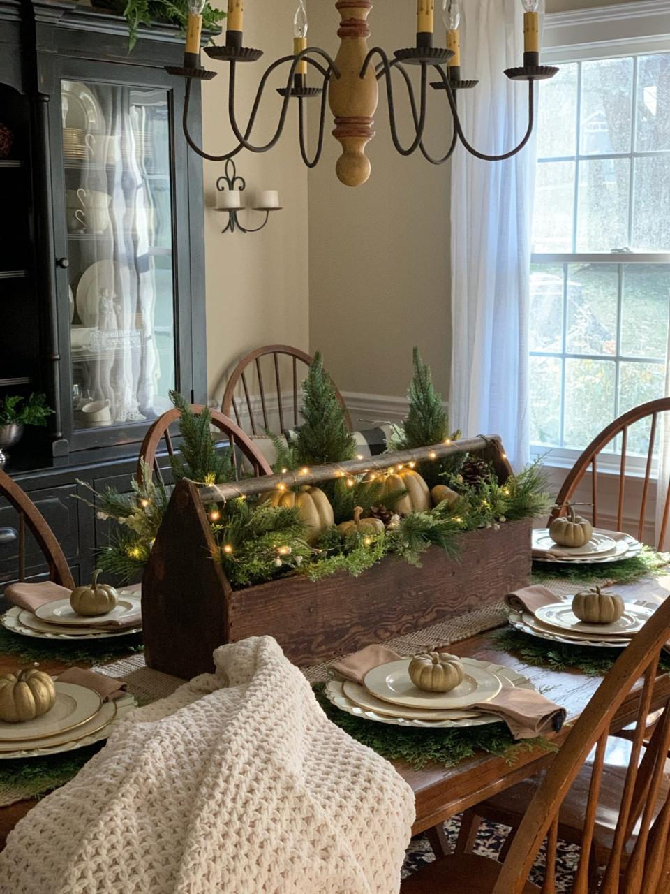 christmas decor before thanksgiving How to Decorate for Fall and Christmas Before Thanksgiving Bricks 'n