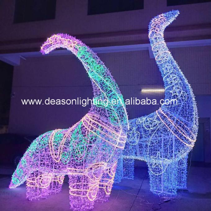 dinosaur christmas decorations outdoor large outdoor christmas lighted dinosaur