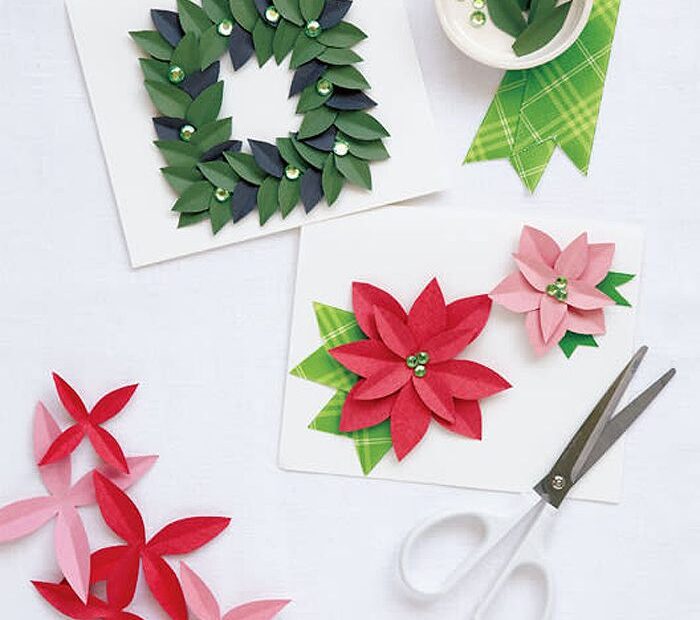 christmas card decorations ideas 21 DIY Christmas Card Ideas