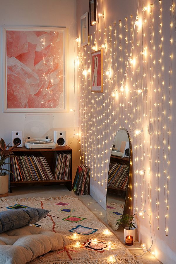 christmas lights for room decor How to Hang Lights on Wall in Bedroom for a Cozy Vibe