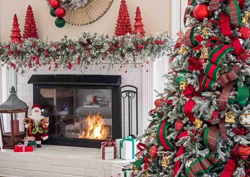 gold and green christmas decor Create a festive space with these green christmas decor ideas