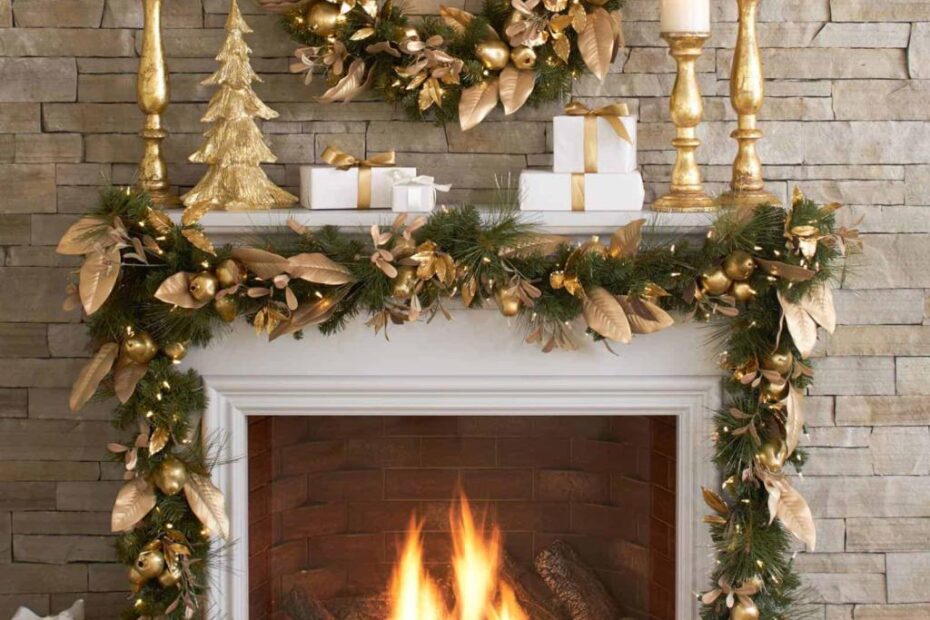 christmas decoration ideas gold 25 DIY Gold Christmas Decor Projects That Will Bring Glam To The Holidays