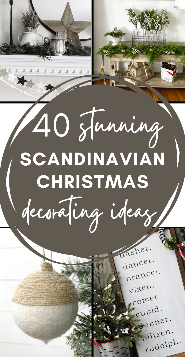 scandinavian minimalist christmas decor 40 Scandinavian Christmas Decorating Ideas & DIYs