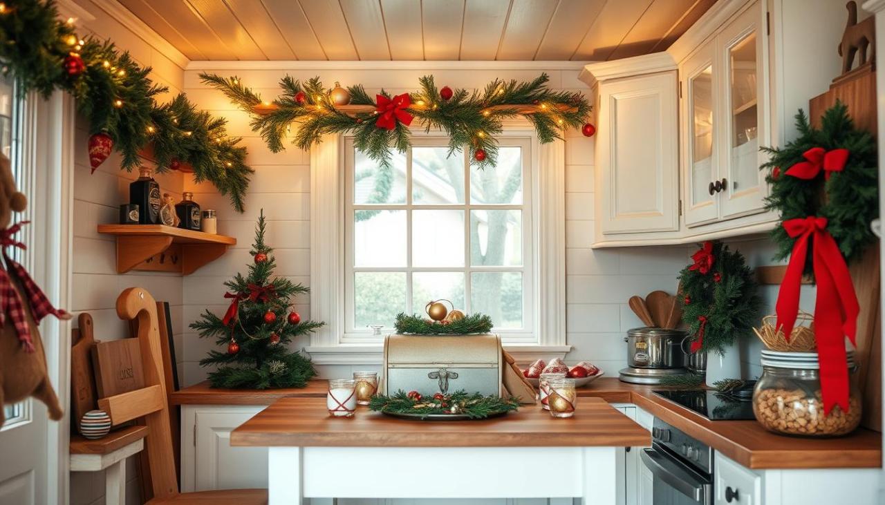 christmas decoration ideas kitchen 21 Rustic Christmas Kitchen Decor Ideas for a Charming Holiday Look