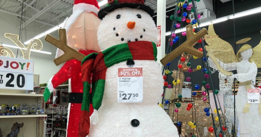 christmas decor sale clearance 50 Off Christmas Clearance at Big Lots (InStore & Online)