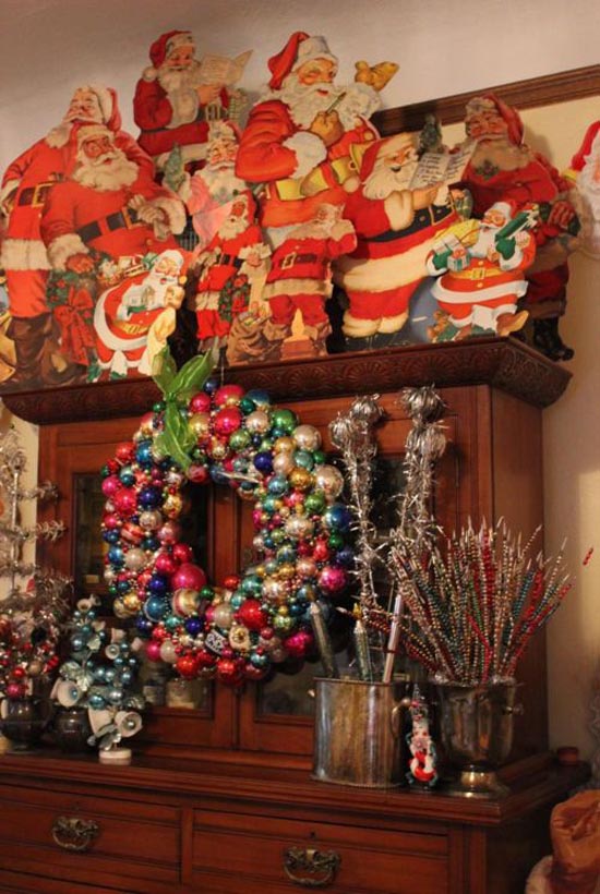 vintage look christmas decor 35 Glamorous Vintage Christmas Decorating Ideas All About Christmas