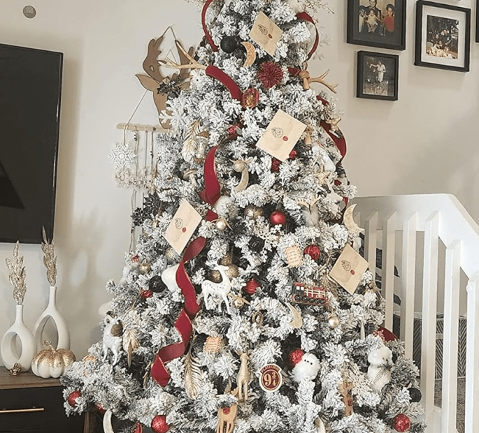 winter wonderland christmas tree decor 25 Decor Pieces To Make Your Home A Winter Wonderland