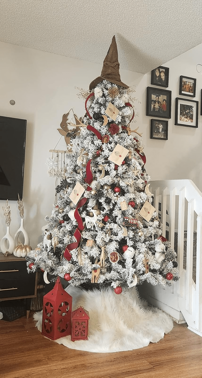 winter wonderland christmas tree decor 25 Decor Pieces To Make Your Home A Winter Wonderland